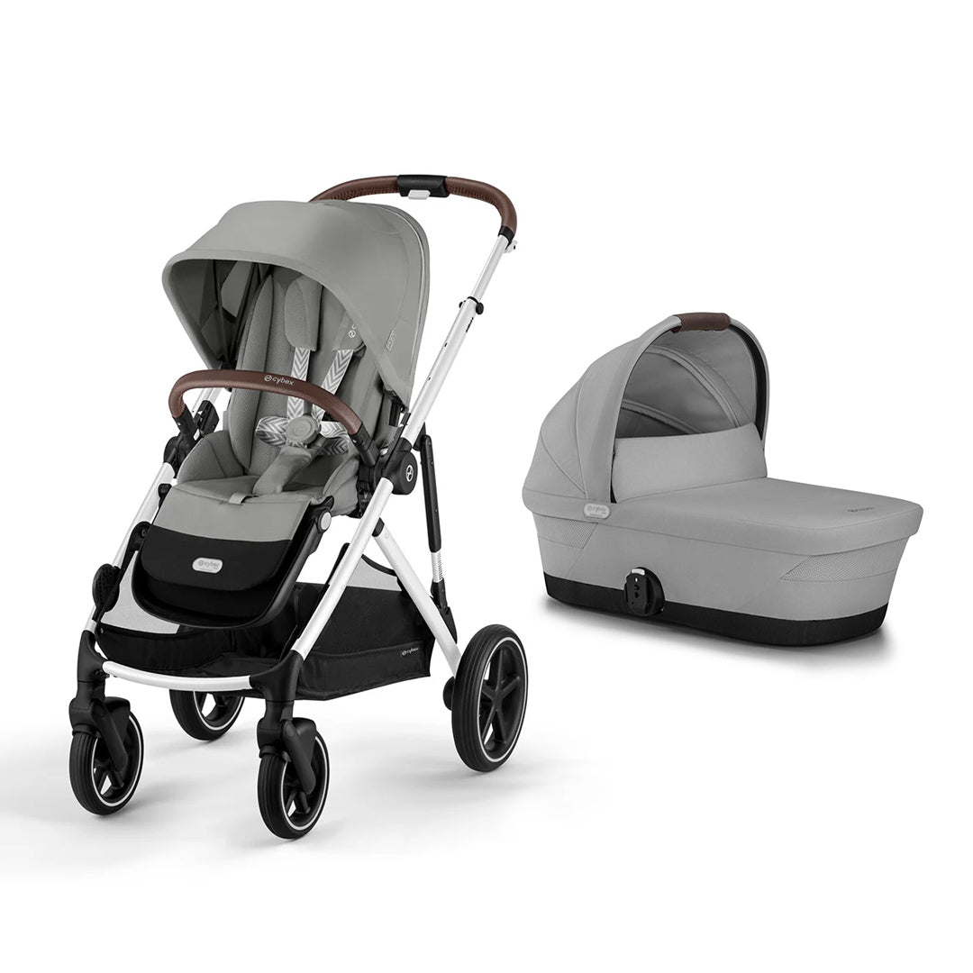 CYBEX Gazelle S Pushchair - Stone Grey - Silver