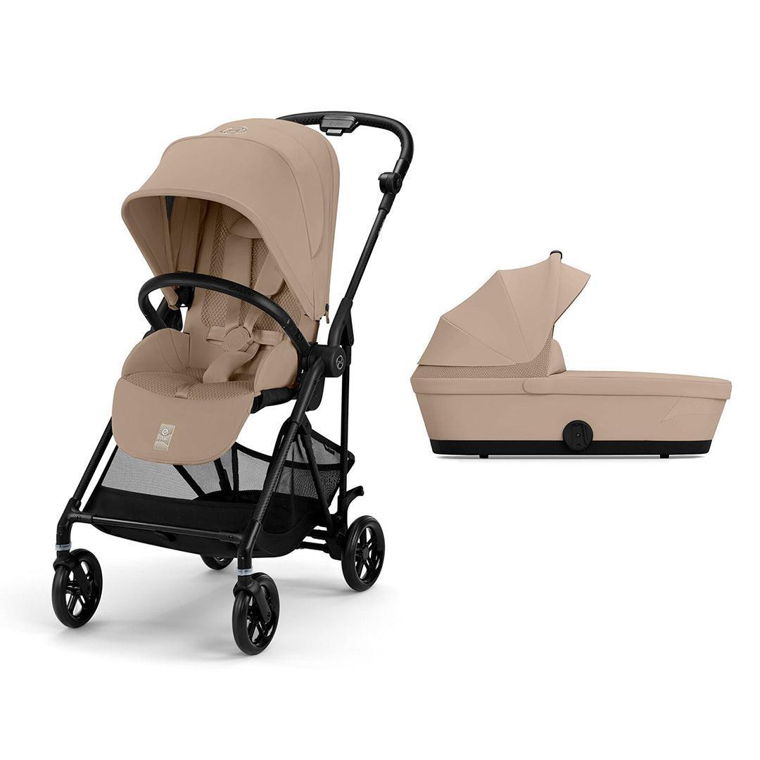 CYBEX Melio Carbon Pushchair - Almond Beige