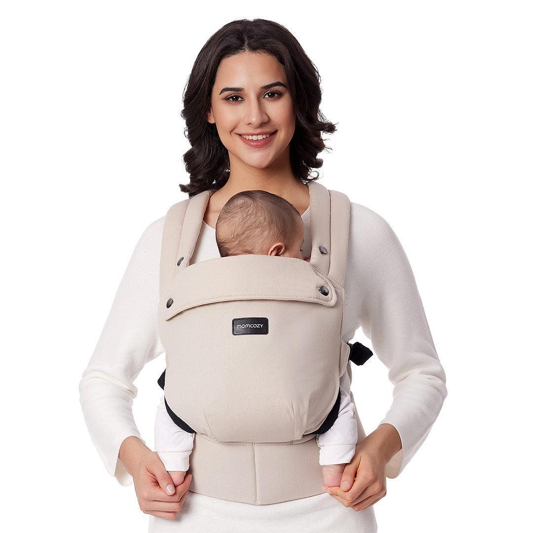 Momcozy Baby Carrier 3M+ - Cotton Khaki