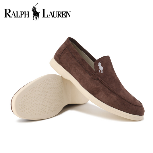 RALPH LAUREN - Elegante Mokassins aus Wildleder