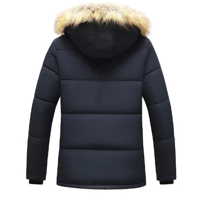 NordicStyle™ Herrenparka für den Winter mit vielseitiger Kapuze