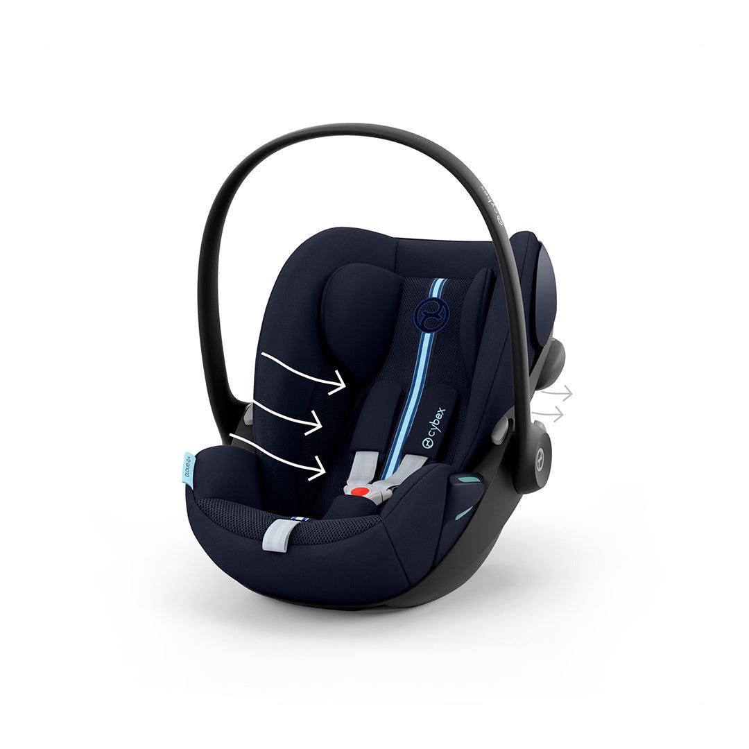 CYBEX Cloud G i-Size Plus Car Seat - Ocean Blue