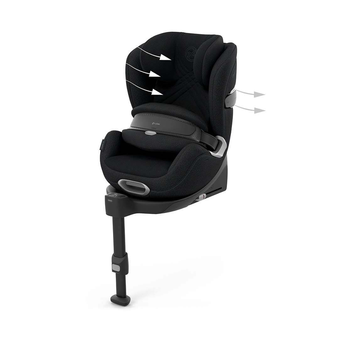 CYBEX Anoris T2 i-Size Plus Car Seat - Sepia Black