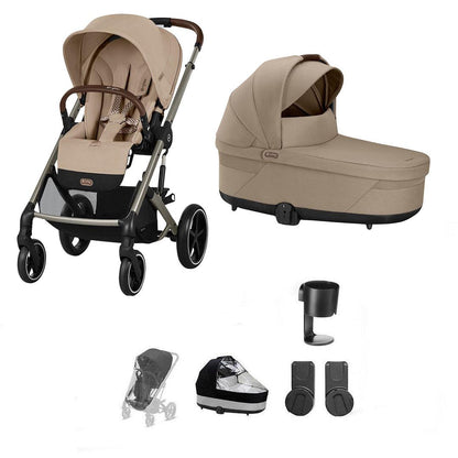 CYBEX Balios S Lux Essential Pushchair Bundle