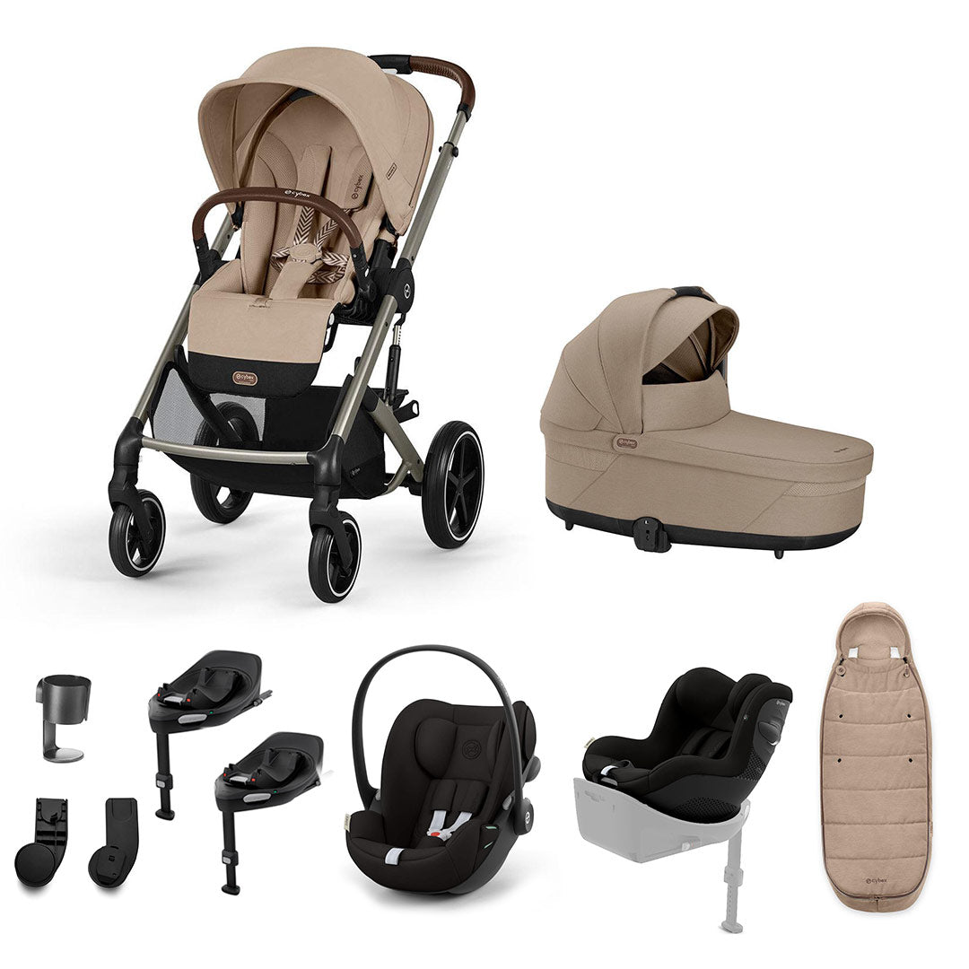 CYBEX Balios S Lux Newborn to Toddler Ultimate Bundle
