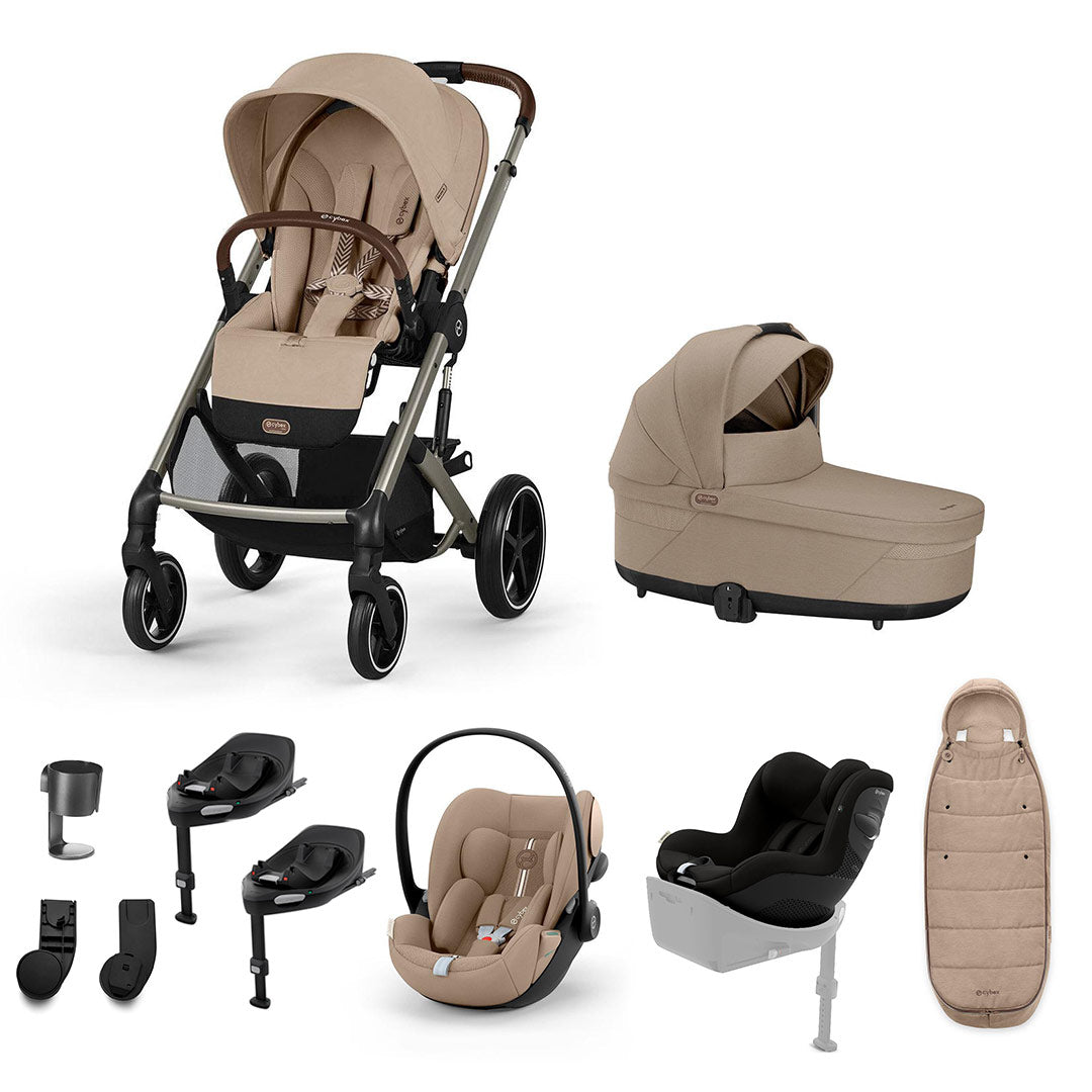 CYBEX Balios S Lux Newborn to Toddler Ultimate Bundle