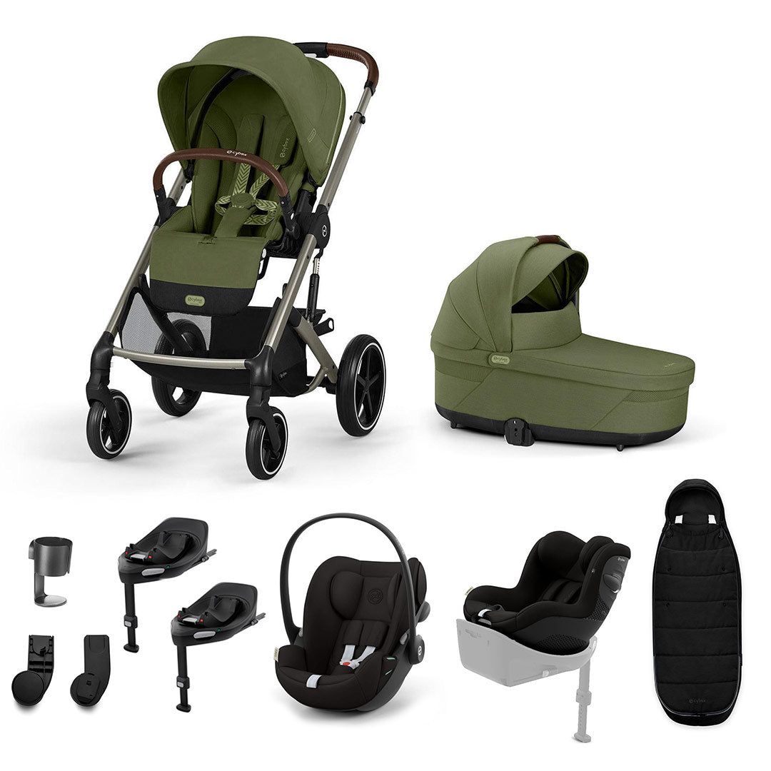 CYBEX Balios S Lux Newborn to Toddler Ultimate Bundle