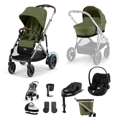 CYBEX e-Gazelle S + Cloud G Travel System