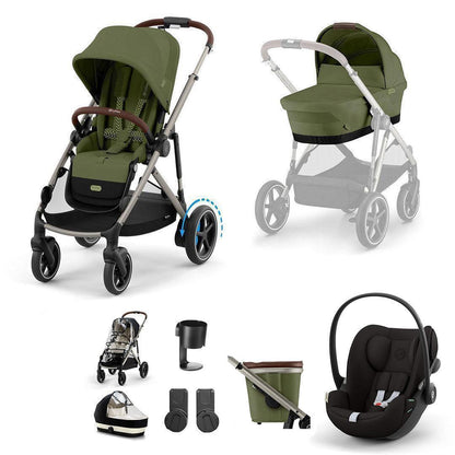 CYBEX e-Gazelle S + Cloud G Travel System