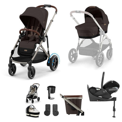 CYBEX e-Gazelle S + Cloud T Travel System