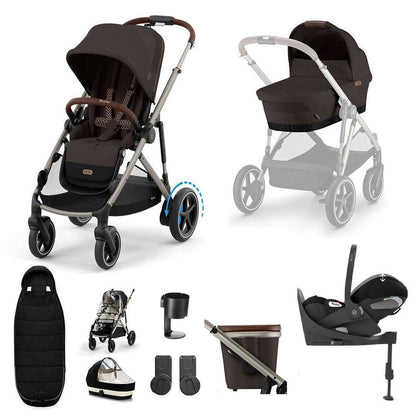 CYBEX e-Gazelle S + Cloud T Travel System