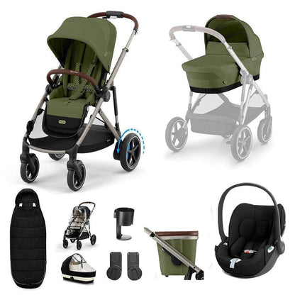 CYBEX e-Gazelle S + Cloud T Travel System