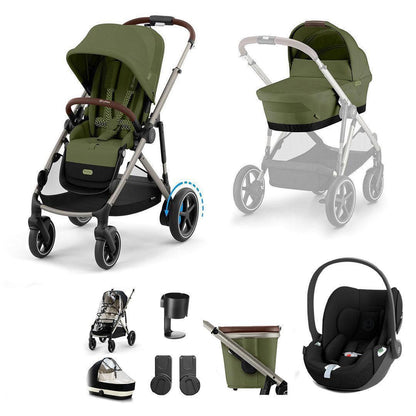 CYBEX e-Gazelle S + Cloud T Travel System
