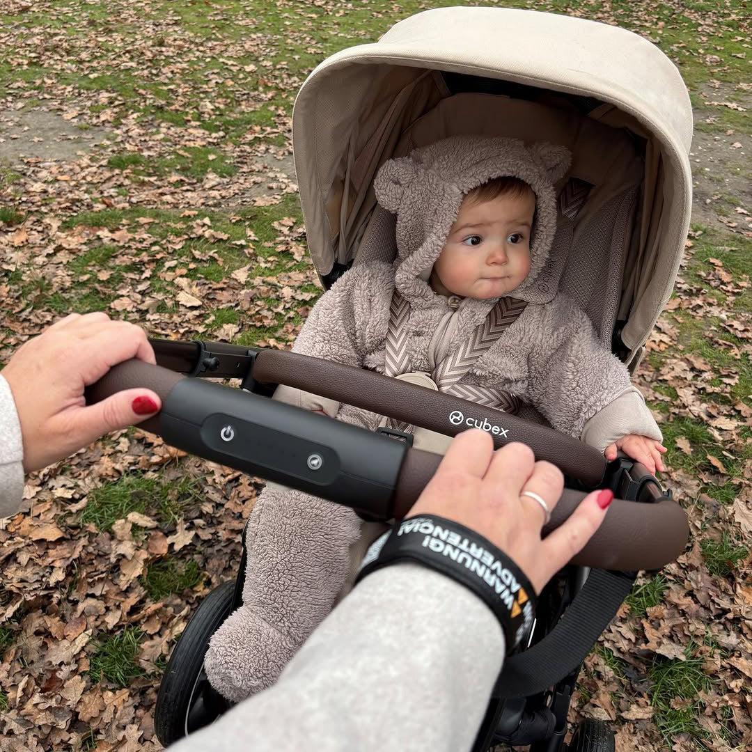 CYBEX e-Gazelle S Pushchair - Stone Grey