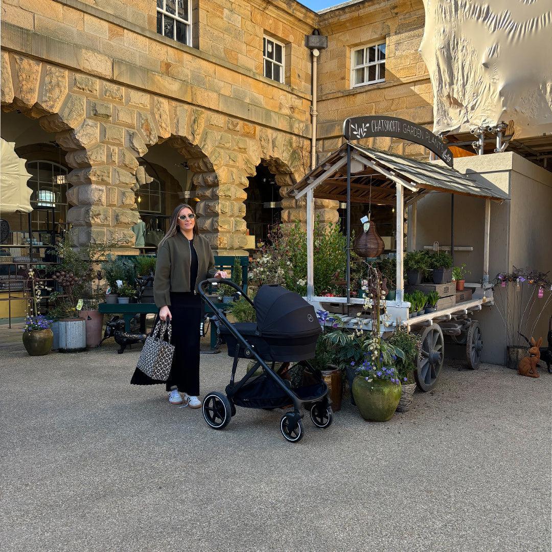 CYBEX e-Gazelle S Pushchair - Stone Grey