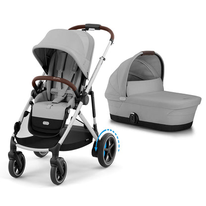 CYBEX e-Gazelle S Pushchair - Stone Grey