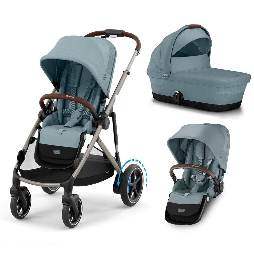 CYBEX e-Gazelle Double Pushchair