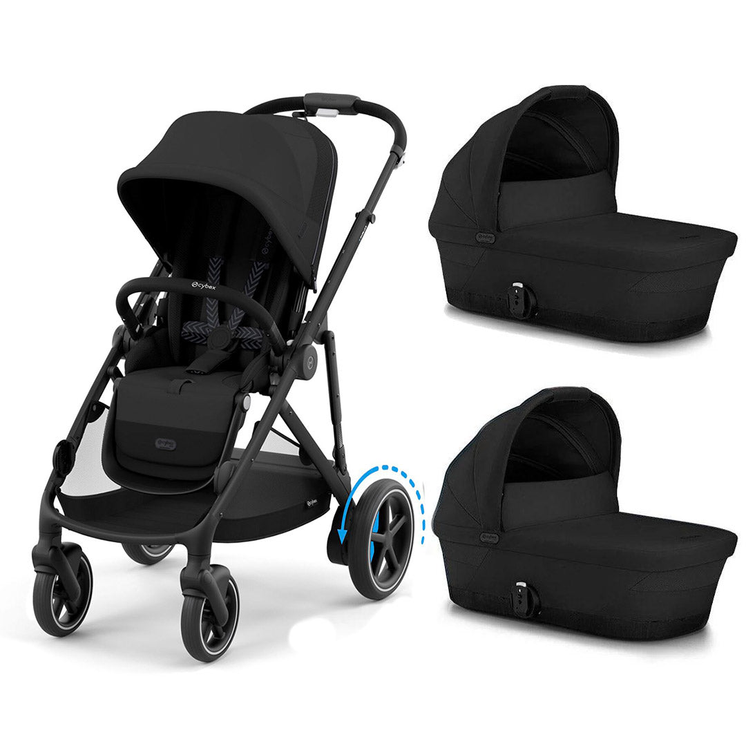 CYBEX e-Gazelle Twin Pushchair