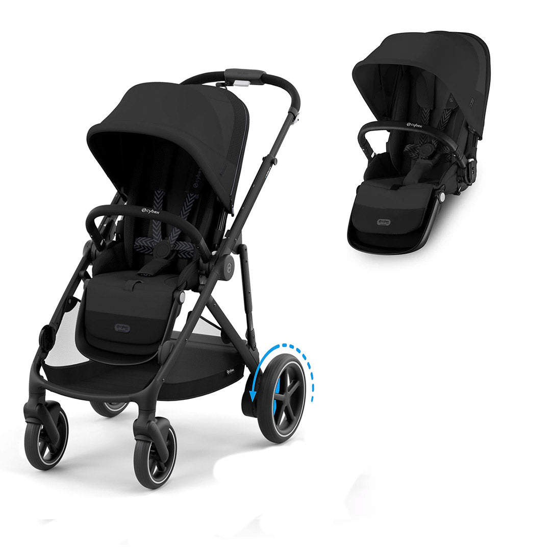 CYBEX e-Gazelle Double Pushchair