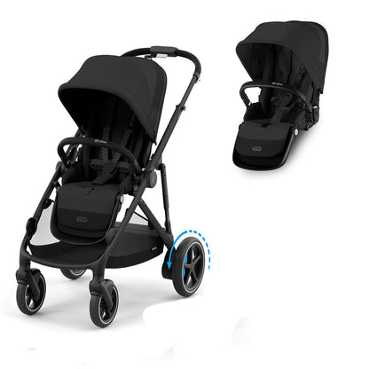 CYBEX e-Gazelle Twin Pushchair