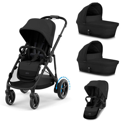 CYBEX e-Gazelle Twin Pushchair