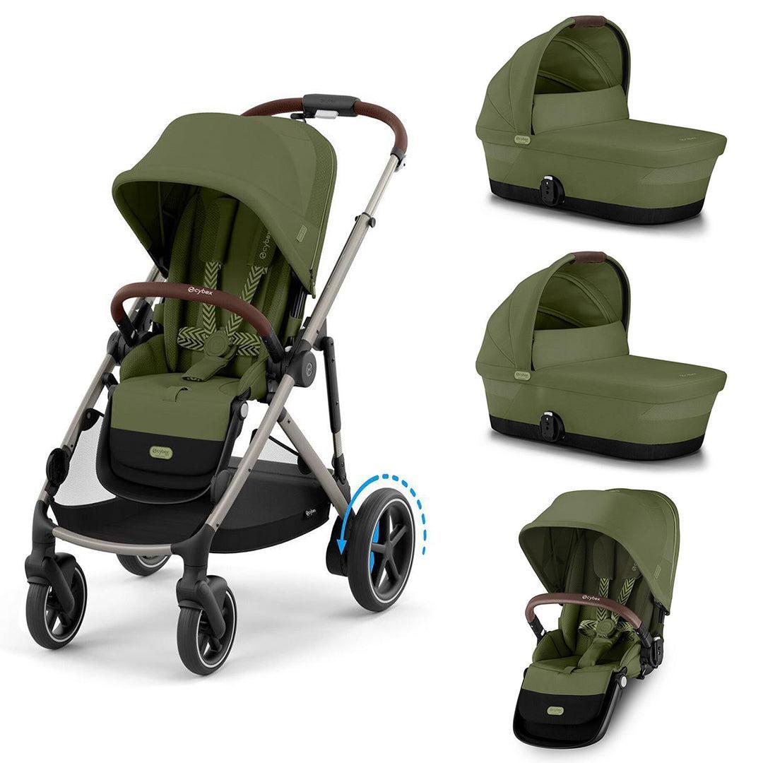CYBEX e-Gazelle Twin Pushchair