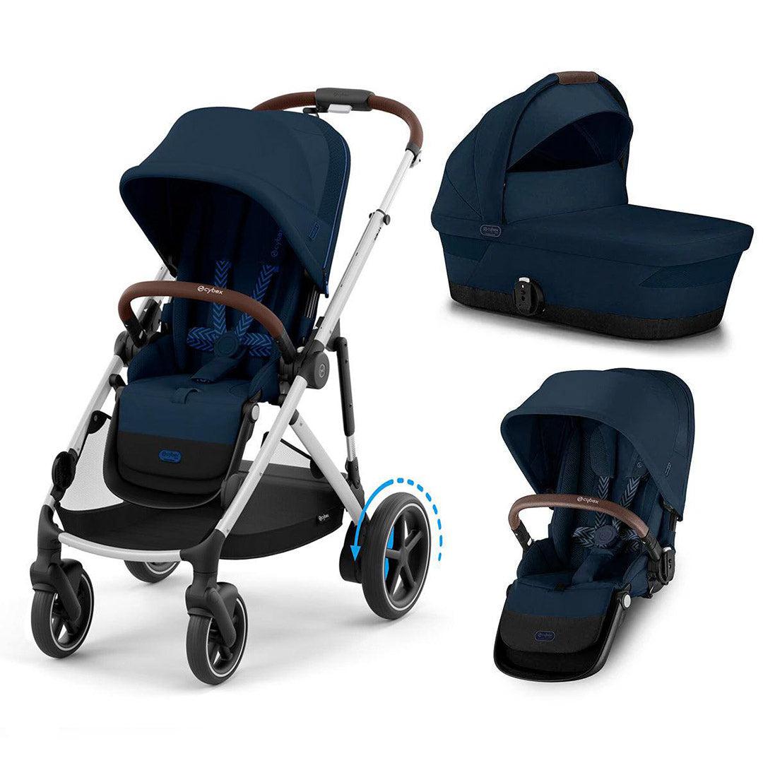 CYBEX e-Gazelle Double Pushchair