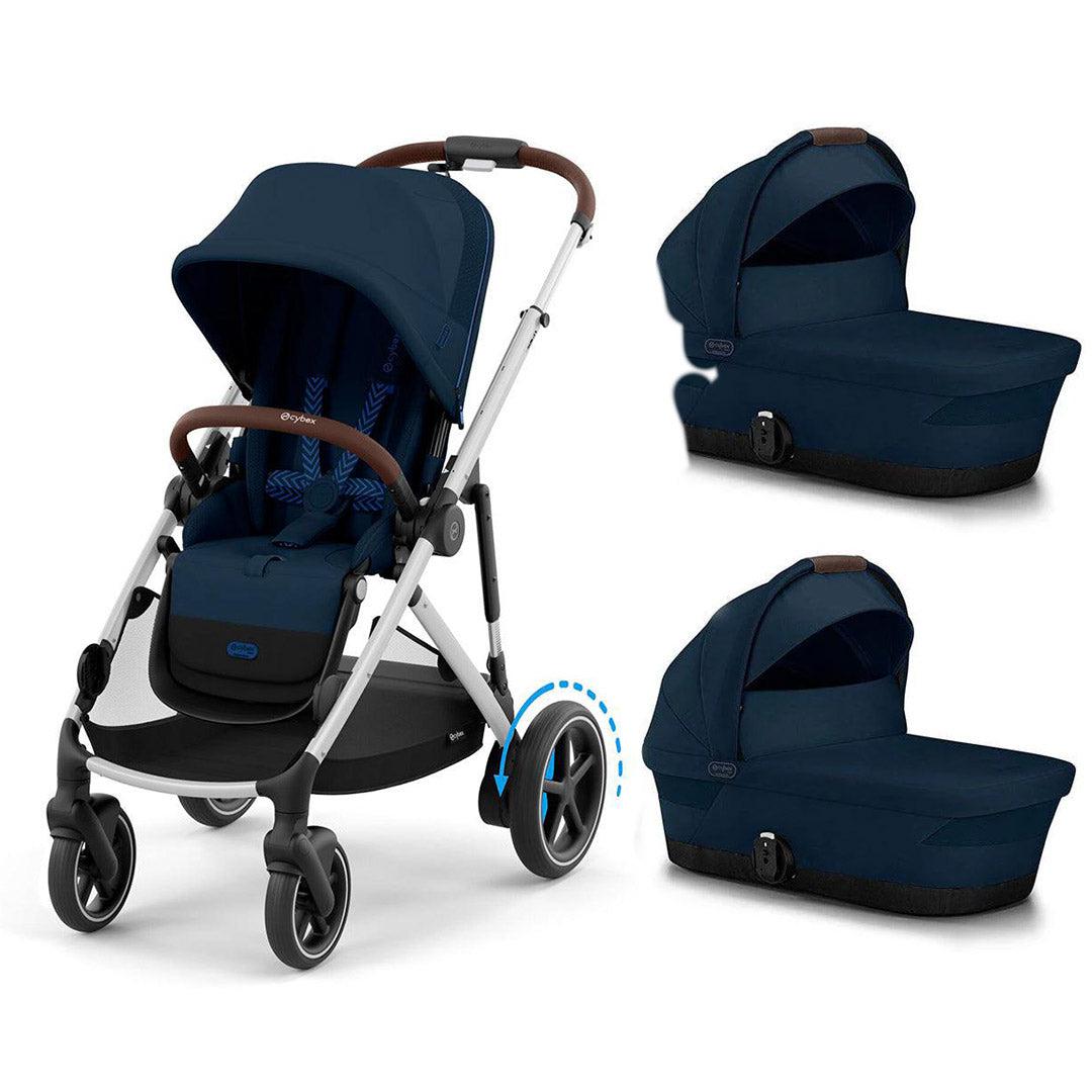 CYBEX e-Gazelle Twin Pushchair