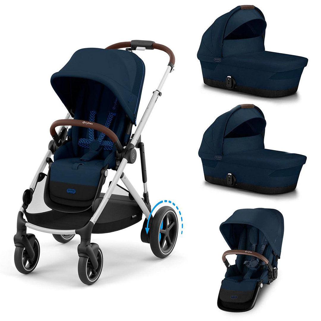 CYBEX e-Gazelle Twin Pushchair