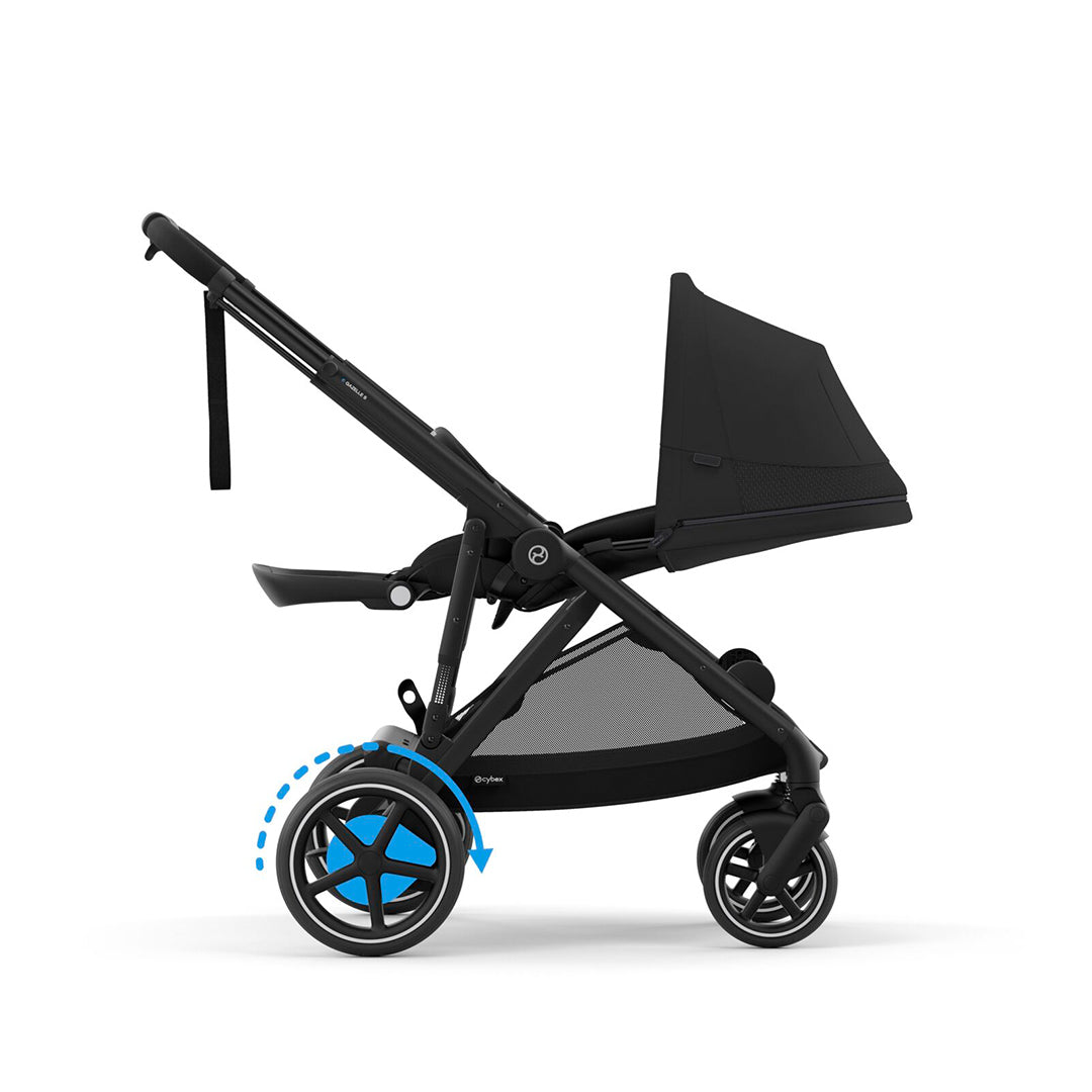 CYBEX e-Gazelle S Pushchair - Moon Black