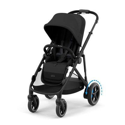 CYBEX e-Gazelle S Pushchair - Moon Black