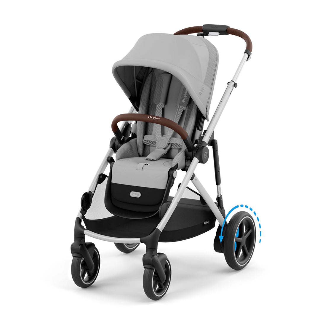 CYBEX e-Gazelle S Pushchair - Stone Grey