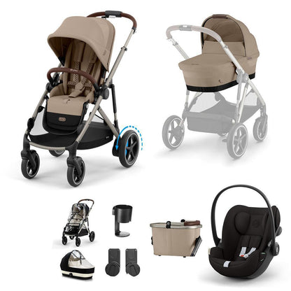 CYBEX e-Gazelle S + Cloud G Travel System