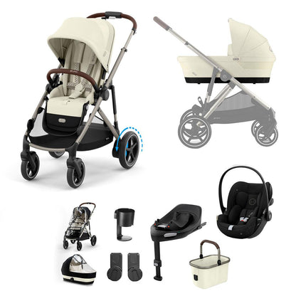 CYBEX e-Gazelle S + Cloud G Travel System