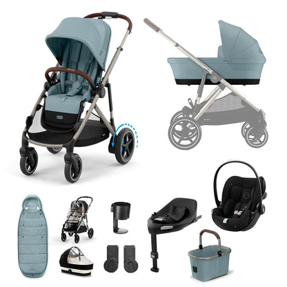 CYBEX e-Gazelle S + Cloud G Travel System