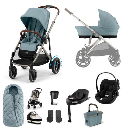 CYBEX e-Gazelle S + Cloud G Travel System