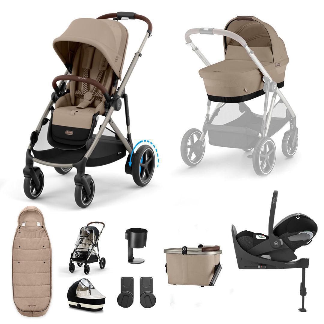 CYBEX e-Gazelle S + Cloud T Travel System