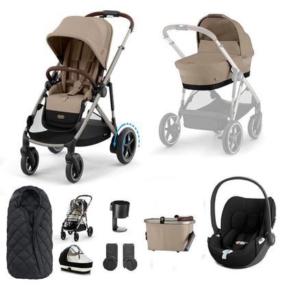 CYBEX e-Gazelle S + Cloud T Travel System