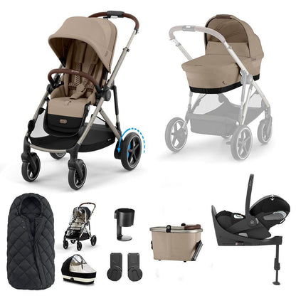 CYBEX e-Gazelle S + Cloud T Travel System
