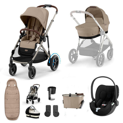 CYBEX e-Gazelle S + Cloud T Travel System