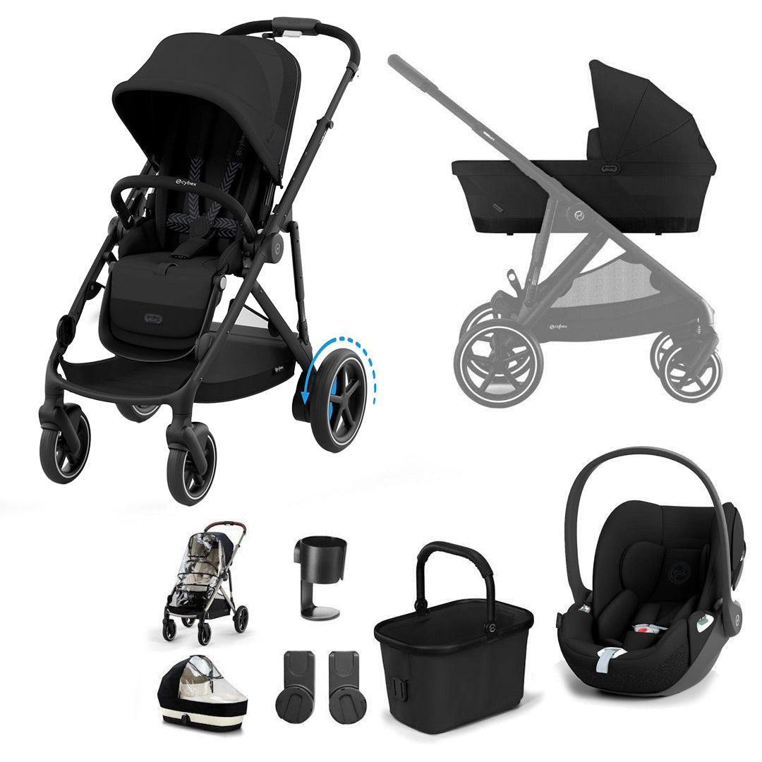 CYBEX e-Gazelle S + Cloud T Travel System