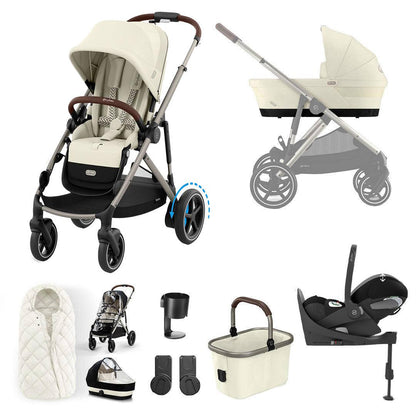 CYBEX e-Gazelle S + Cloud T Travel System