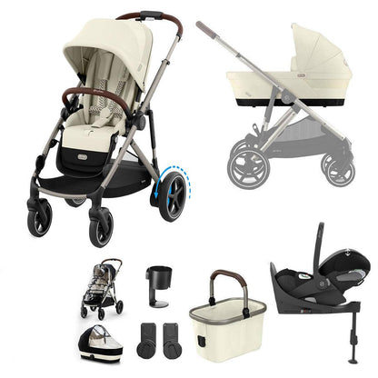 CYBEX e-Gazelle S + Cloud T Travel System