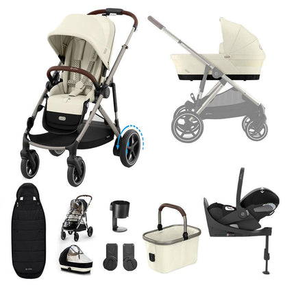 CYBEX e-Gazelle S + Cloud T Travel System