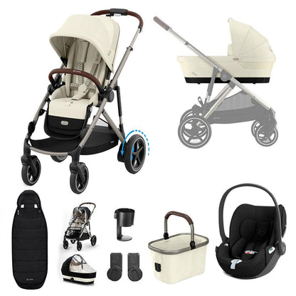 CYBEX e-Gazelle S + Cloud T Travel System