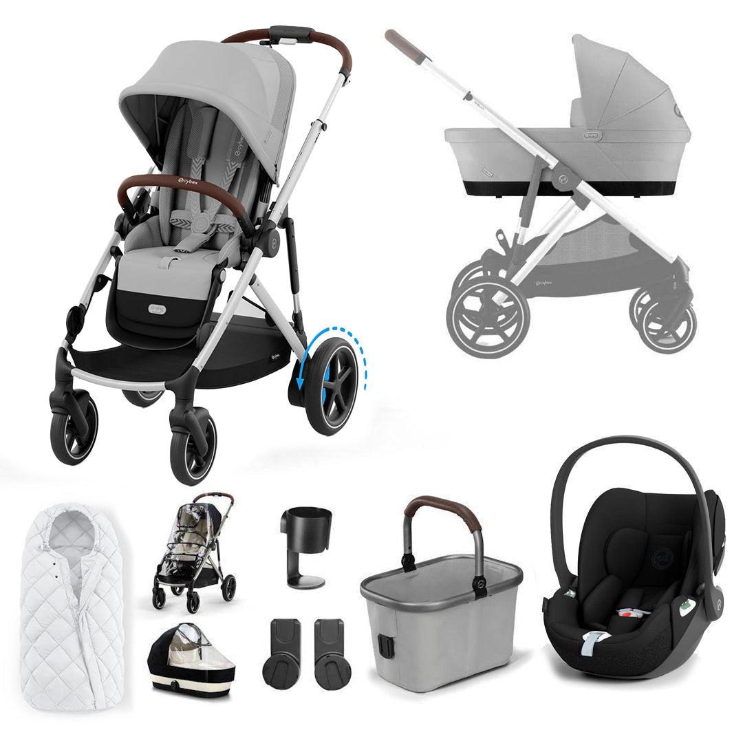 CYBEX e-Gazelle S + Cloud T Travel System