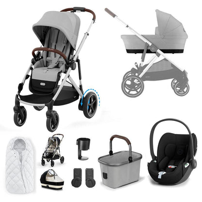 CYBEX e-Gazelle S + Cloud T Travel System