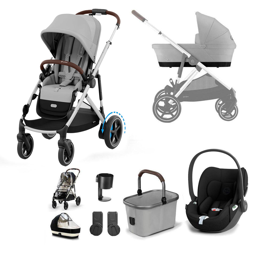 CYBEX e-Gazelle S + Cloud T Travel System