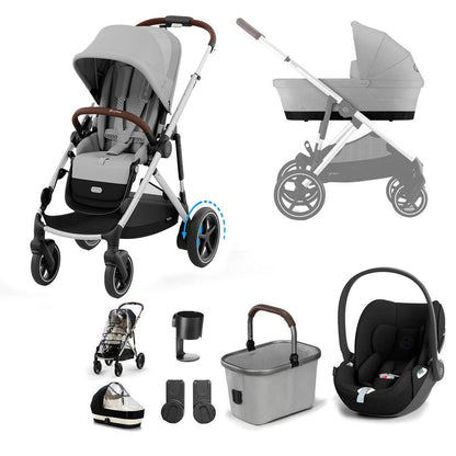 CYBEX e-Gazelle S + Cloud T Travel System