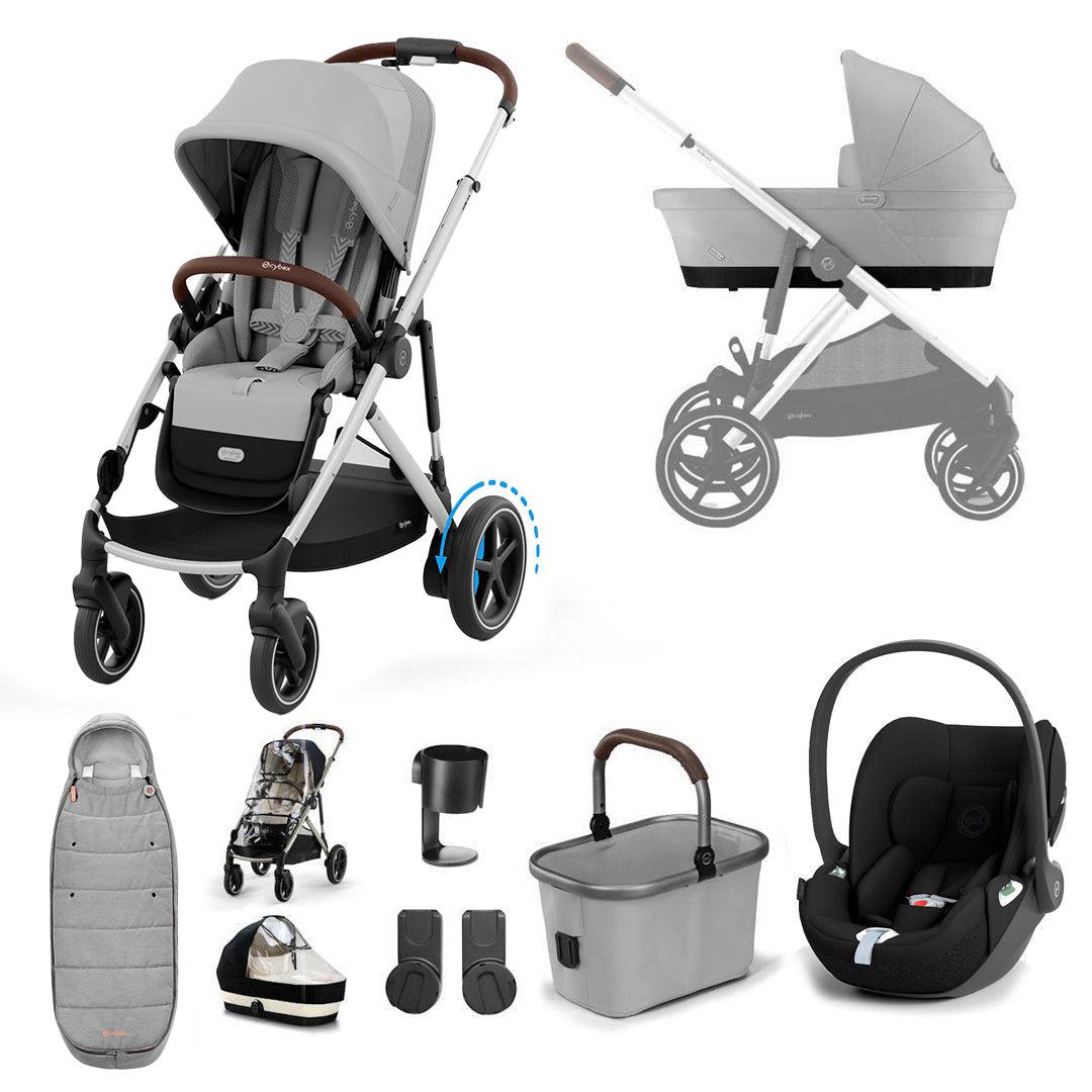 CYBEX e-Gazelle S + Cloud T Travel System